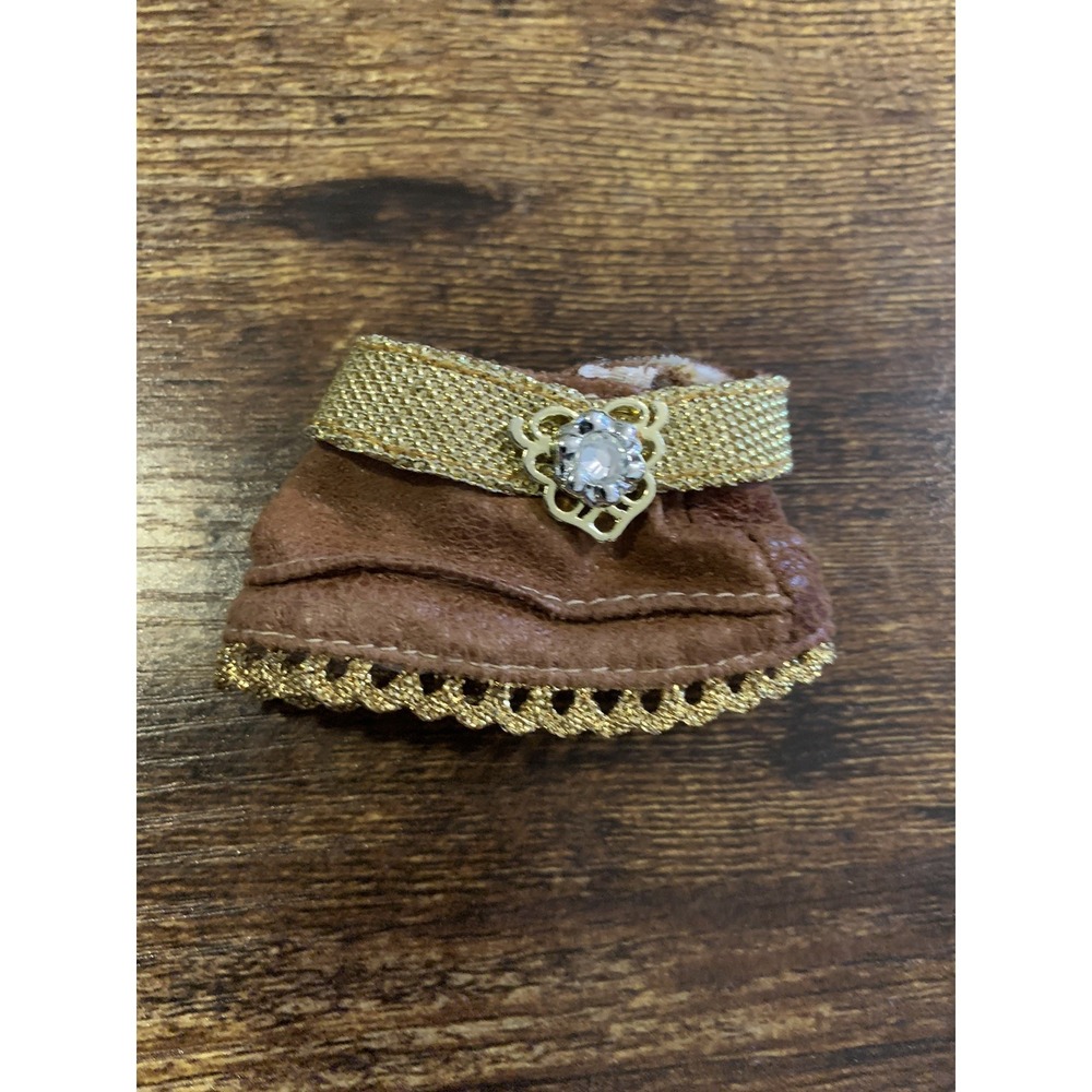 My Scene Barbie Chelsea My Bling Bling Gold & Brown Doll Skirt Mattel